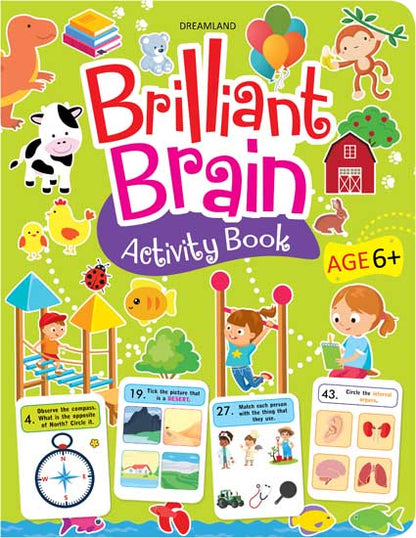 Dreamland Brilliant Brain Activity Book 6+ -  buy in usa 