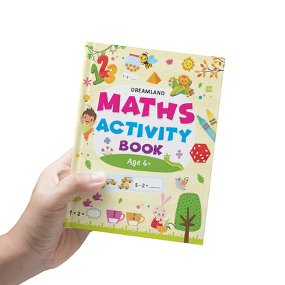 Dreamland Publications Maths Activity Book Age 4+ : Children's Interactive & Activity Book