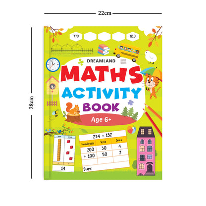 Dreamland Publications Maths Activity Book Age 6+ : Children's Interactive & Activity Book