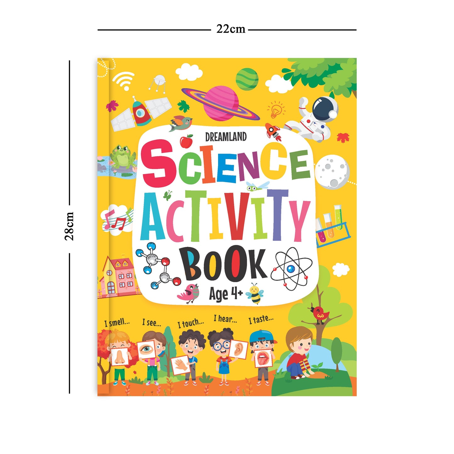 Dreamland Publications Science Activity Book Age 4+ : Children's Interactive & Activity Book