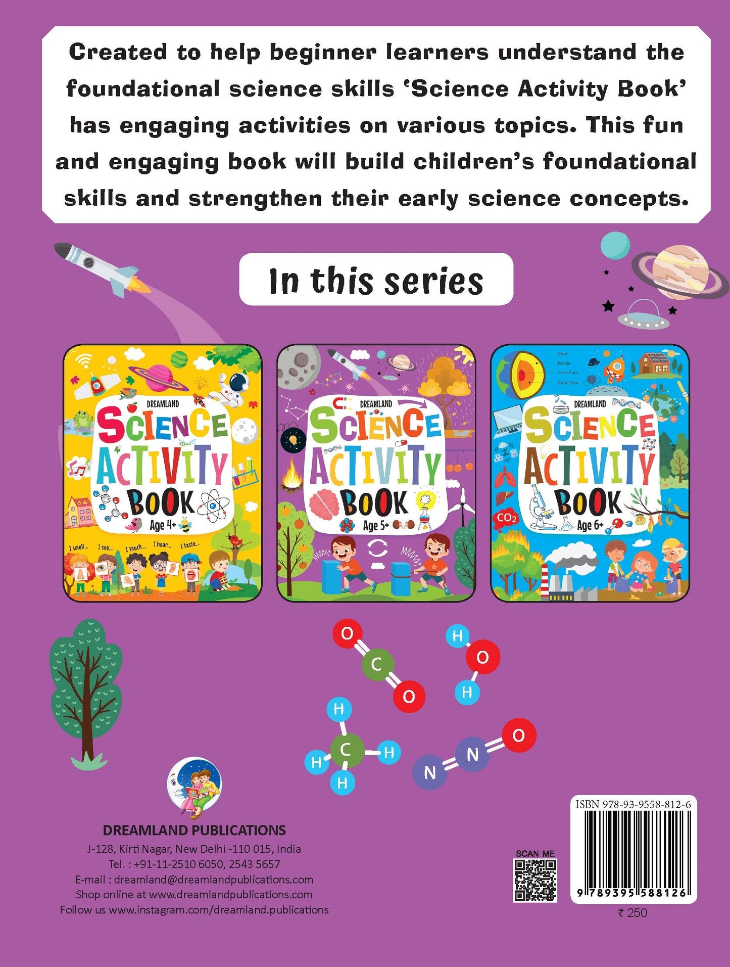 Dreamland Publications Science Activity Book Age 5+ : Children's Interactive & Activity Book