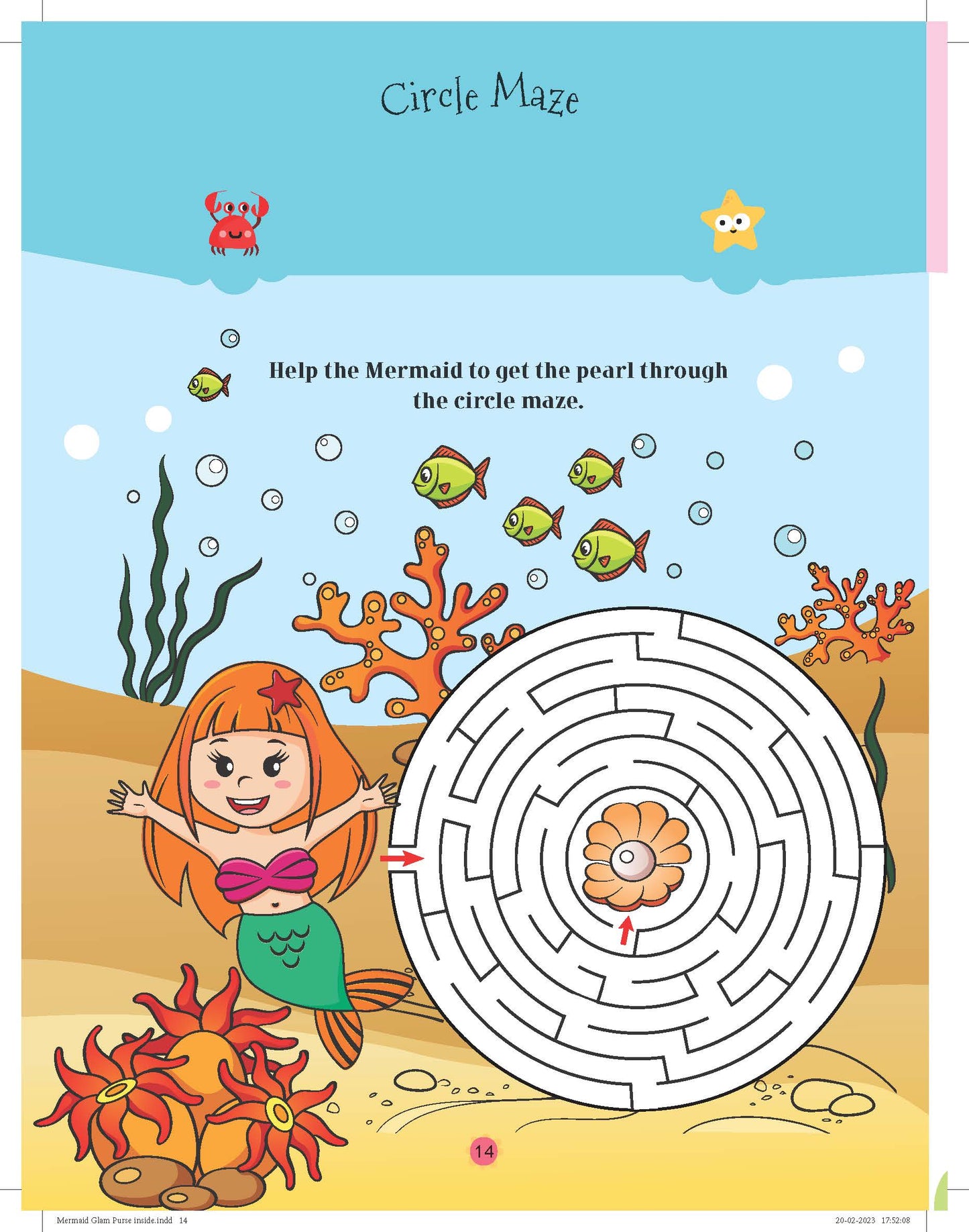 Dreamland Publications My Super Fancy Glam Purse - Marvellous Mermaid : Children's Interactive & Activity Book