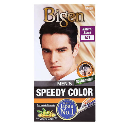 Bigen Men'S Speedy Color- Natural Black-101 - BUDNE