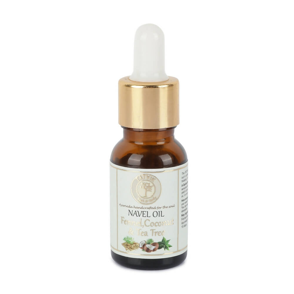 Tatvik Ayurveda Navel Oil - Fennel, Coconut & Tea Tree - Distacart