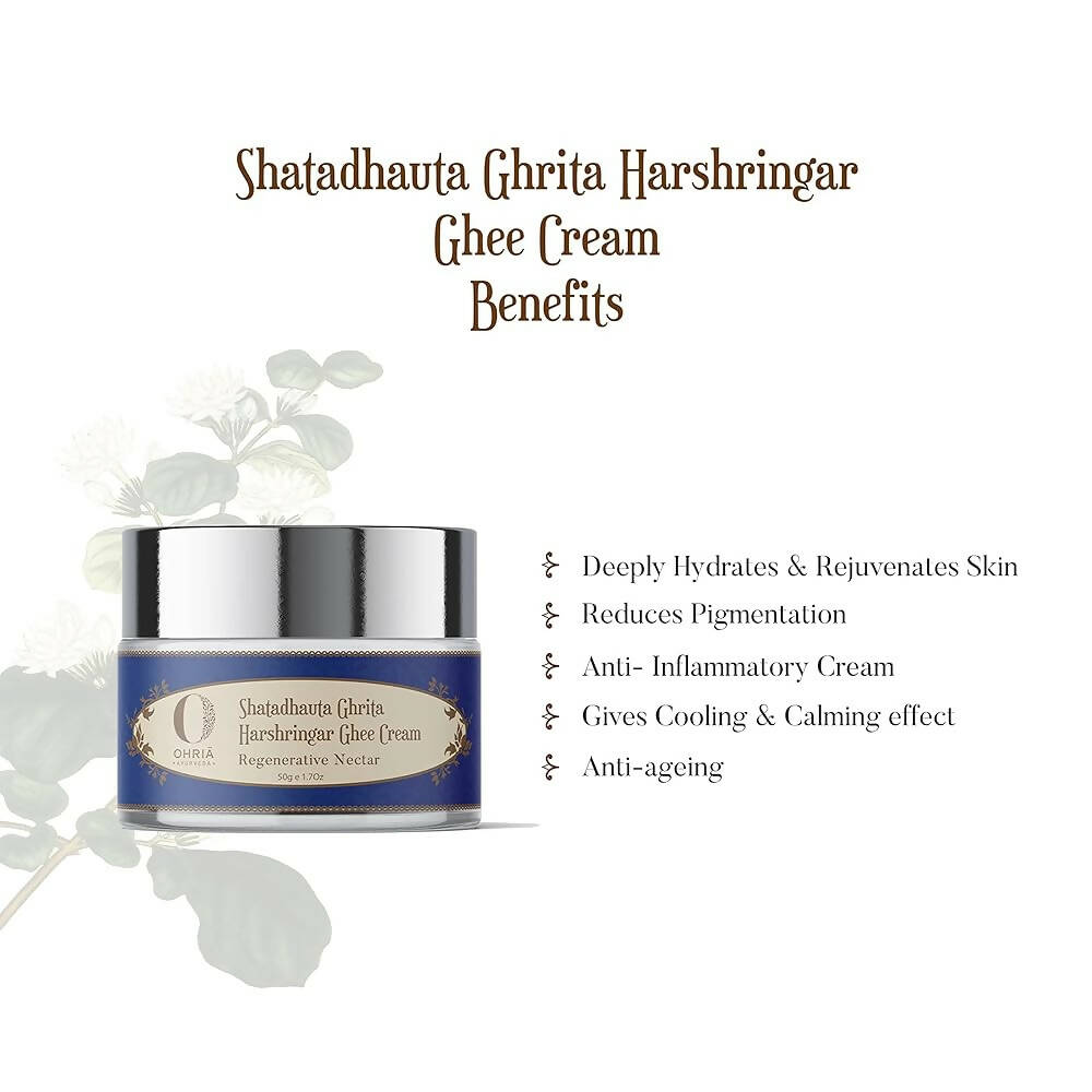 Ohria Ayurveda Harshringar Ghee Cream