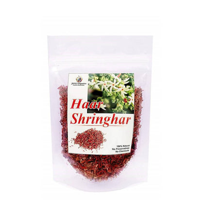 Jioo Organics Dry Haar Shringhar Flower (Parijat) Night Jasmine