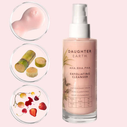 Daughter Earth AHA.BHA.PHA Exfoliating Cleanser