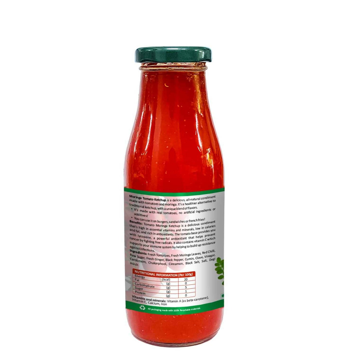 Organic Wellness Moringa Tomato Ketchup