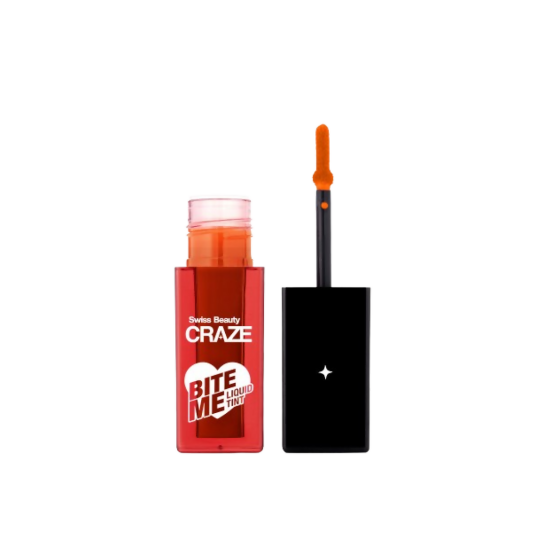 Swiss Beauty Craze Bite Me Liquid Tint - 1 Juicy Peach