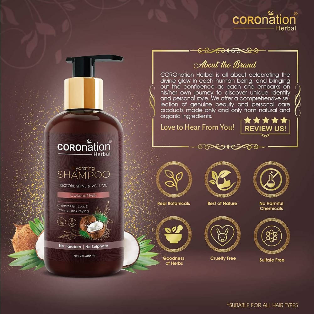 Coronation Herbal Coconut Milk Shampoo