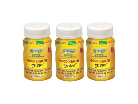 Dr. Biswas Ayurvedic Good Health Capsules Pack Of 3