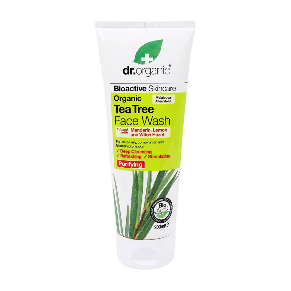 Dr.Organic Tea Tree Face Wash