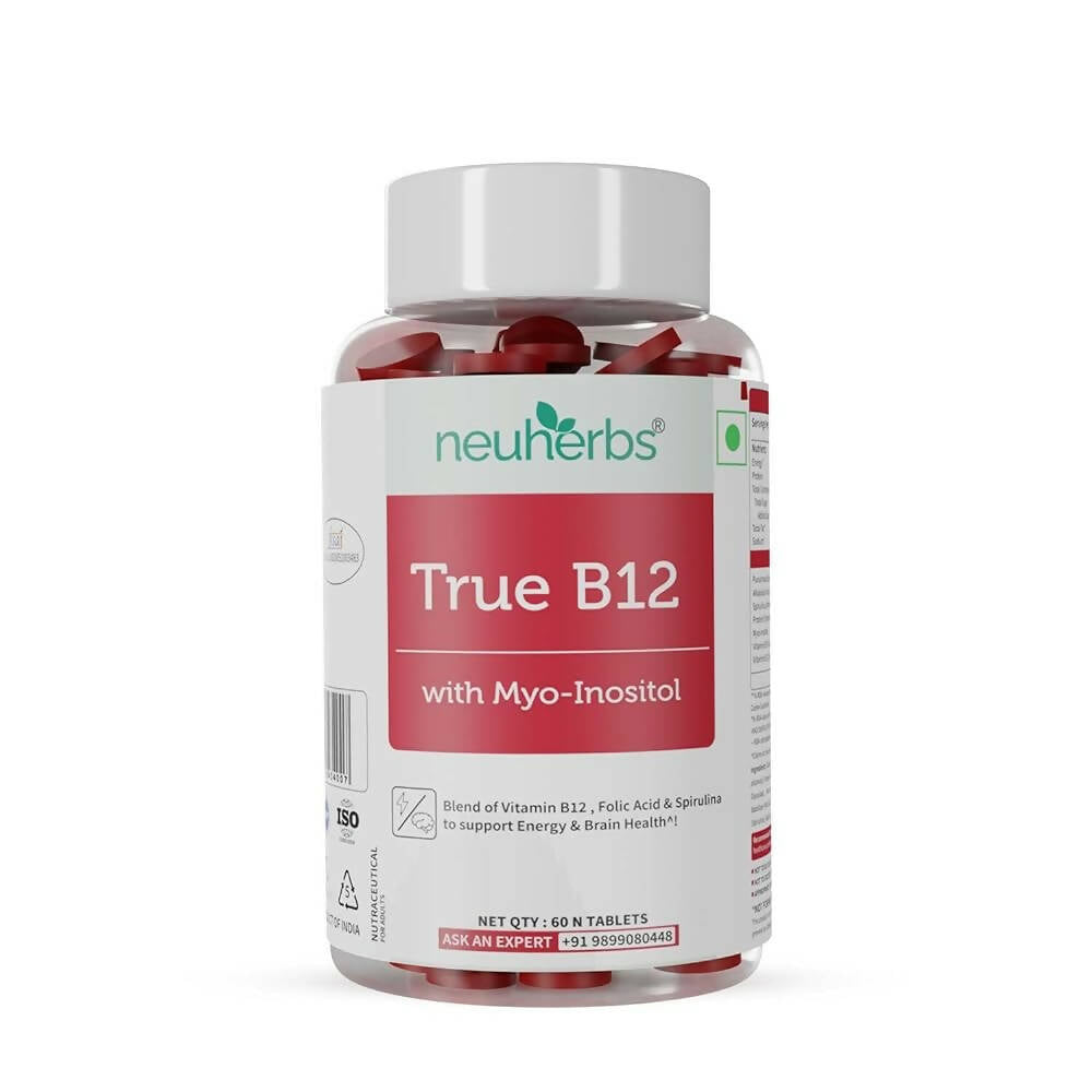 Neuherbs Plant-Based True B12 Tablets - BUDEN