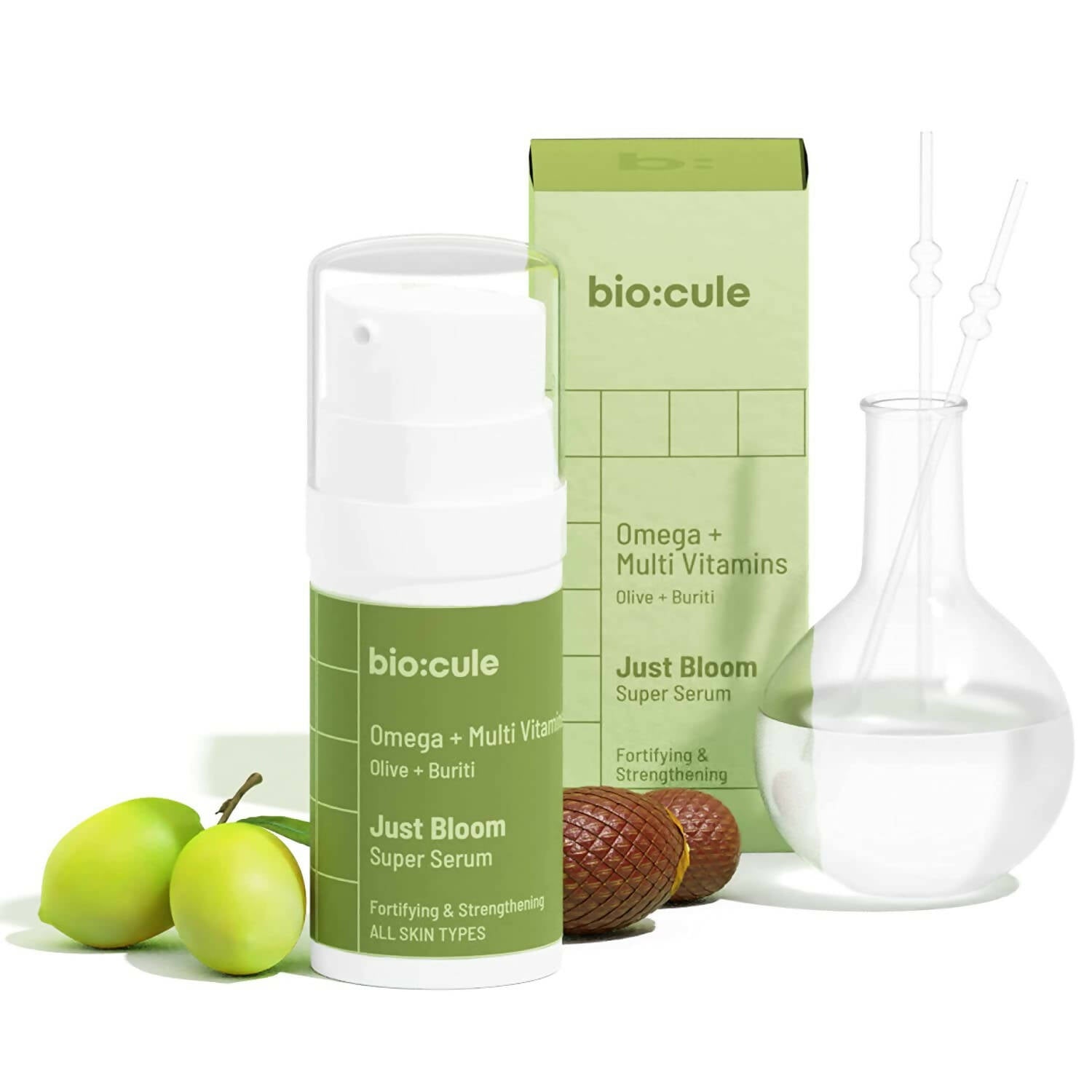 Biocule Just Bloom Super Fortifying Face Serum - BUDNEN