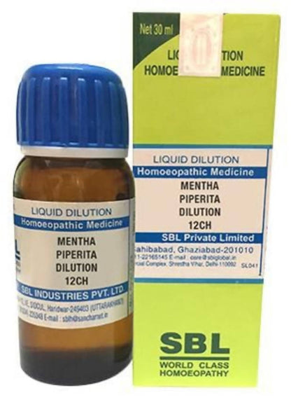 SBL Homeopathy Mentha Piperita Dilution 12 ch