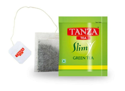 Tanza Tea Slim Green Tea Bags Mint Ginger