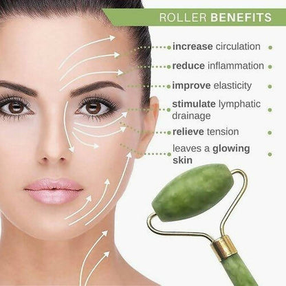 Favon Facial Roller for Face, Neck Toning, Firming and Serum Application