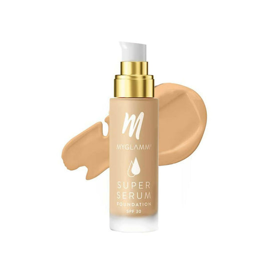 MyGlamm Super Serum Foundation - 201W Cr???pe - BUDNE