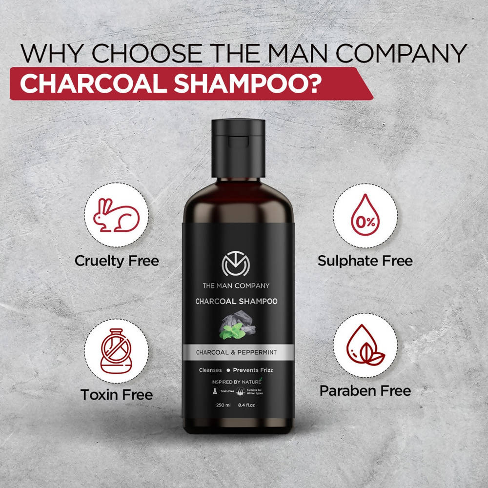 The Man Company Charcoal Shampoo
