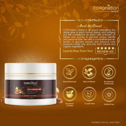 Coronation Herbal Moroccan Argan Oil Body Butter