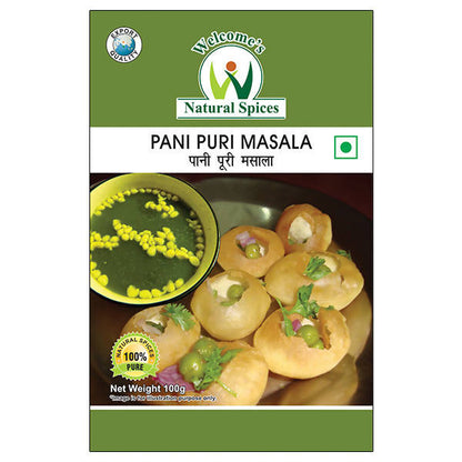 Welcome???s Natural Spices Pani Puri Masala Powder -  buy in usa 