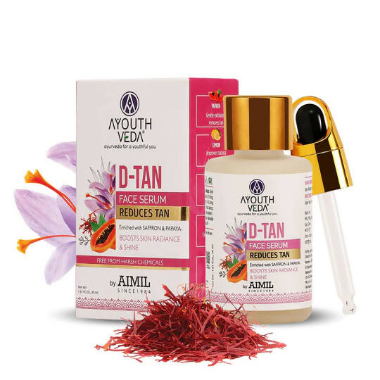 Ayouthveda D-Tan Face Serum - usa canada australia