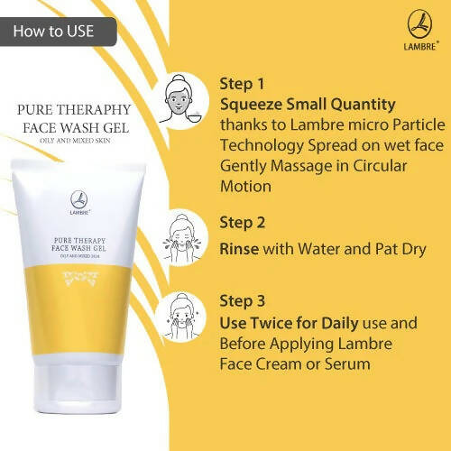 Lambre Pure Therapy Face Wash Gel For Oily Skin