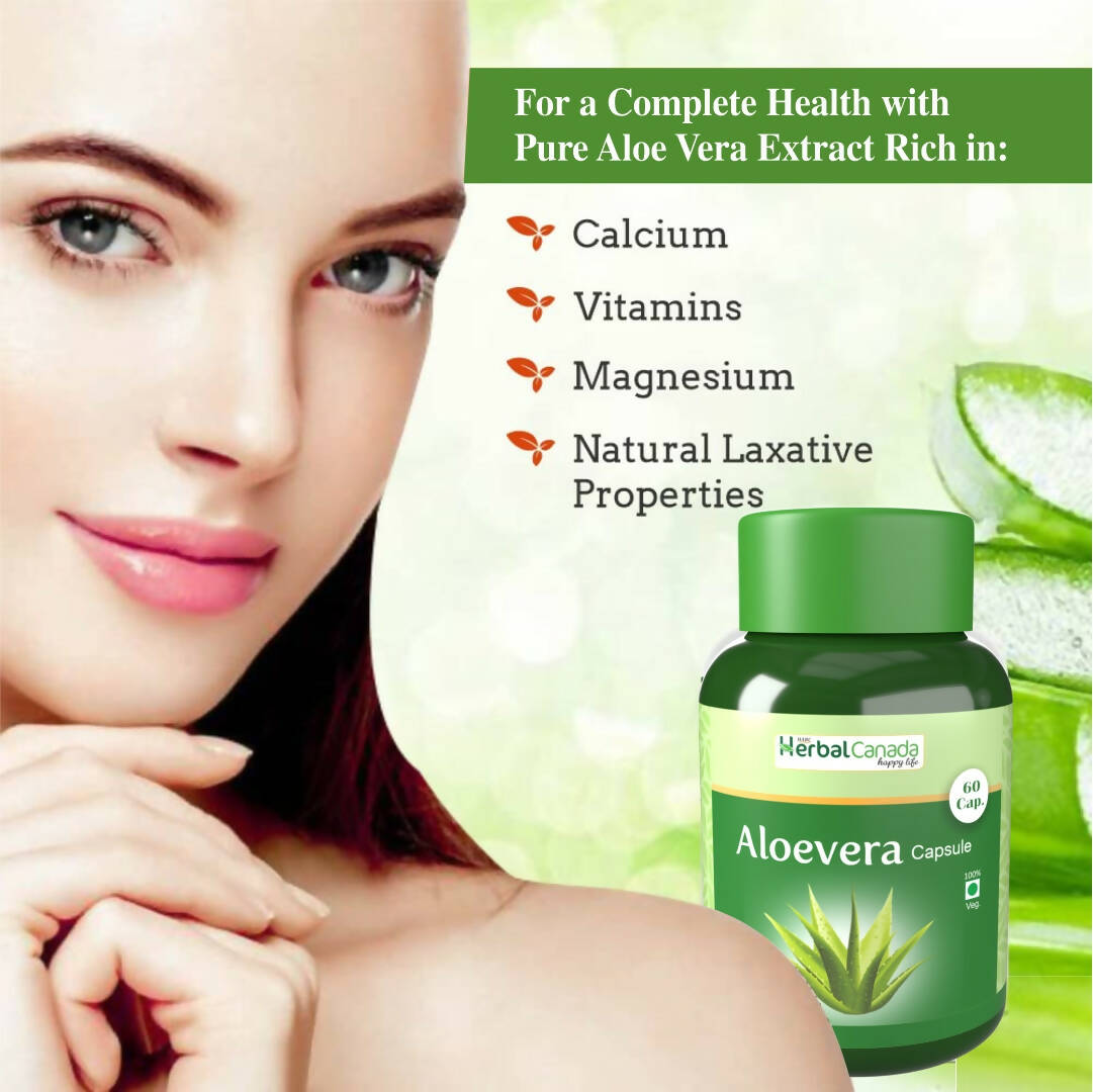 Herbal Canada Aloe Vera Capsules