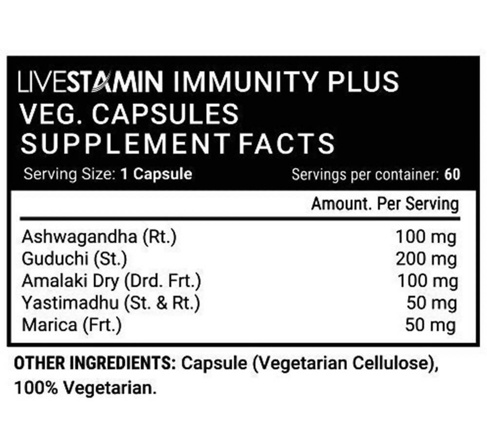 Livestamin Immunity Plus Capsules