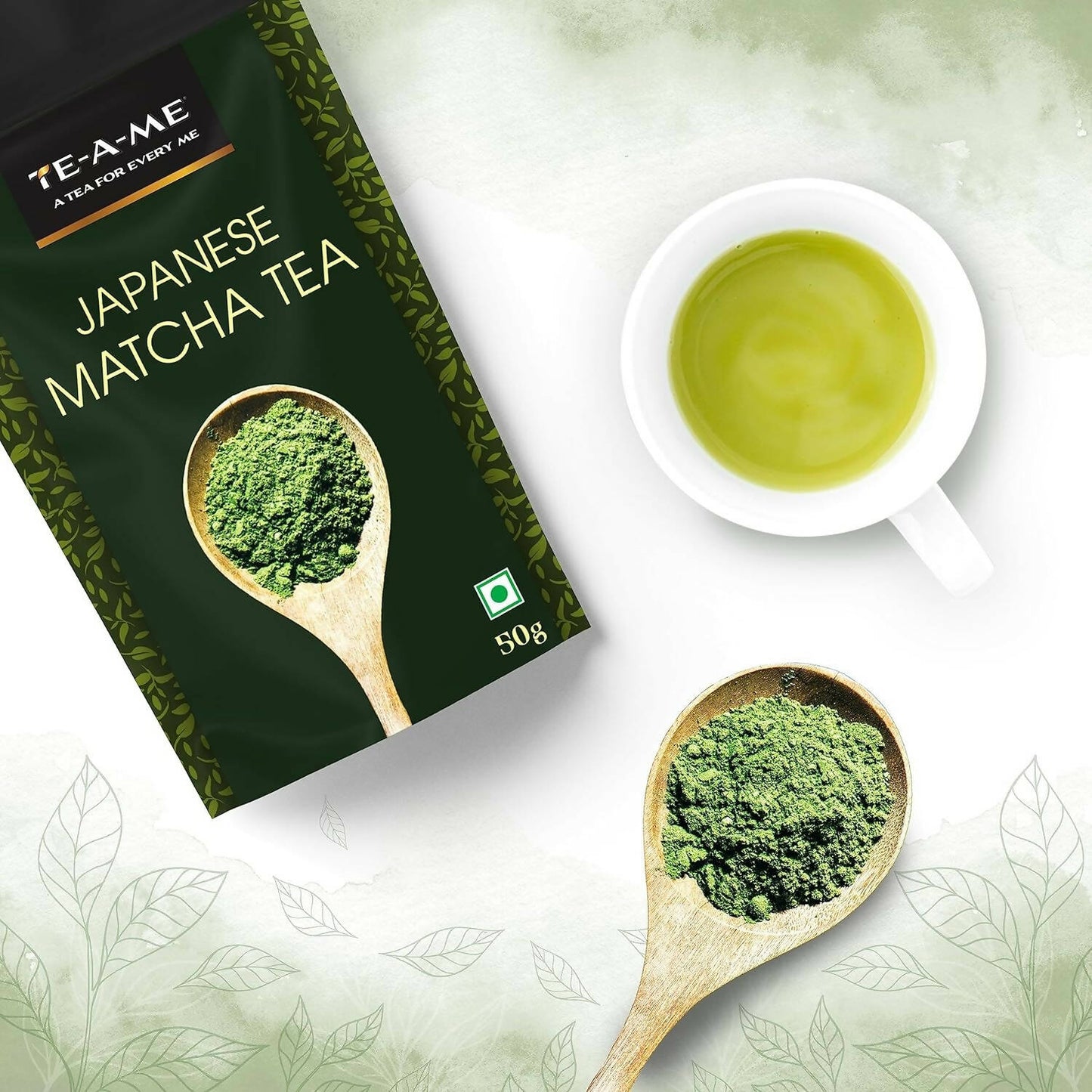 TE-A-ME Japanese Matcha Green Tea Powder