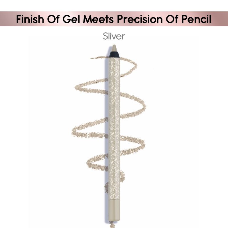 Kay Beauty Gel Eye Pencil - Silver