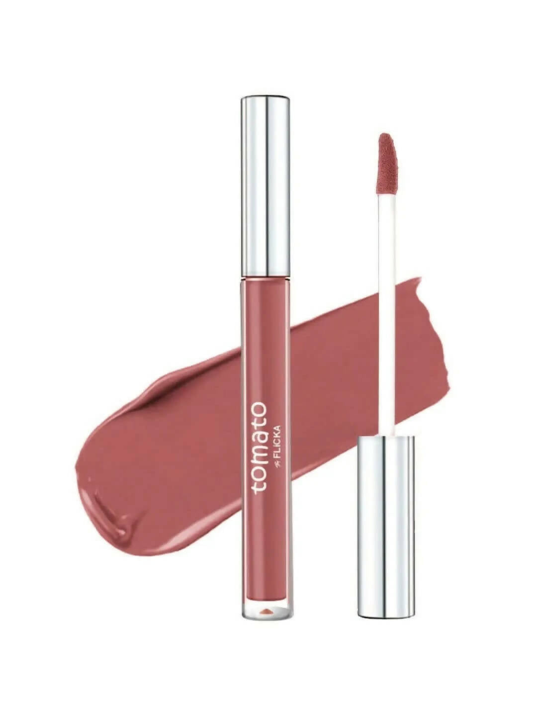 FLiCKA Tomato Liquid Lipstick - Nude - Shade 01 - BUDNE