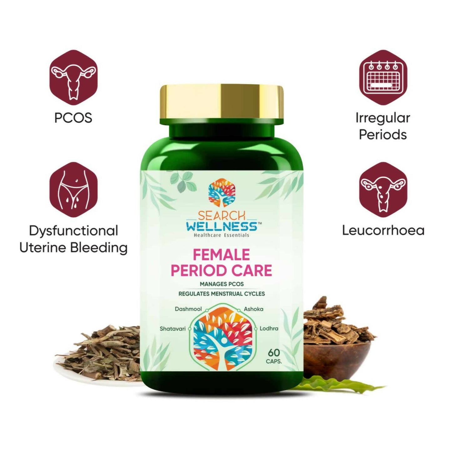 Search Wellness Female Period Care Capsules