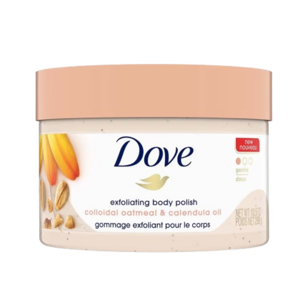 Dove Exfoliating Body Polish Scrub - Oatmeal & Calendula Oil