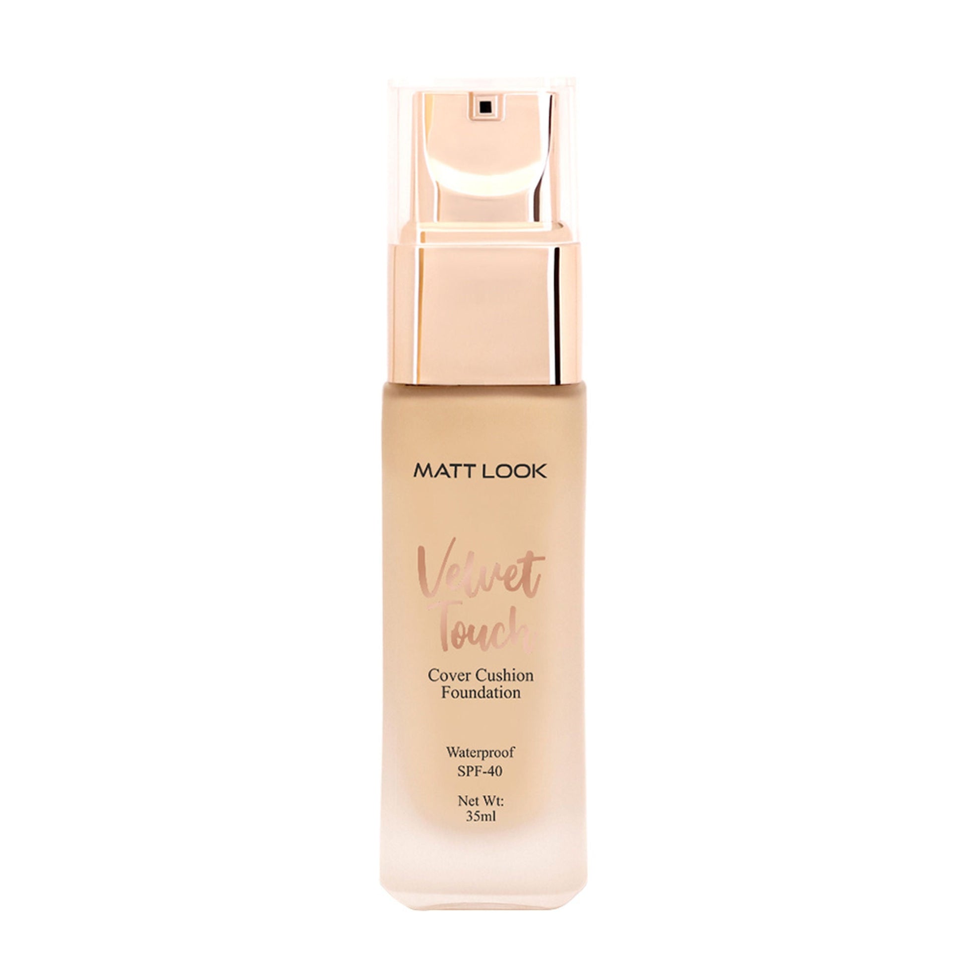 Matt Look Elvet Touch Cover Cushion Weightless Matt Finish Foundation - 05 Almond Beige