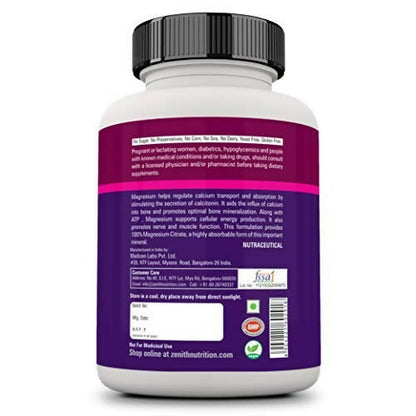 Zenith Nutrition Magnesium Citrate Powder