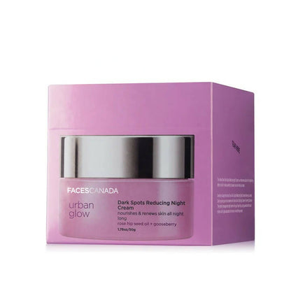 Faces Canada Urban Glow Dark Spots Reducing Night Cream - BUDNEN