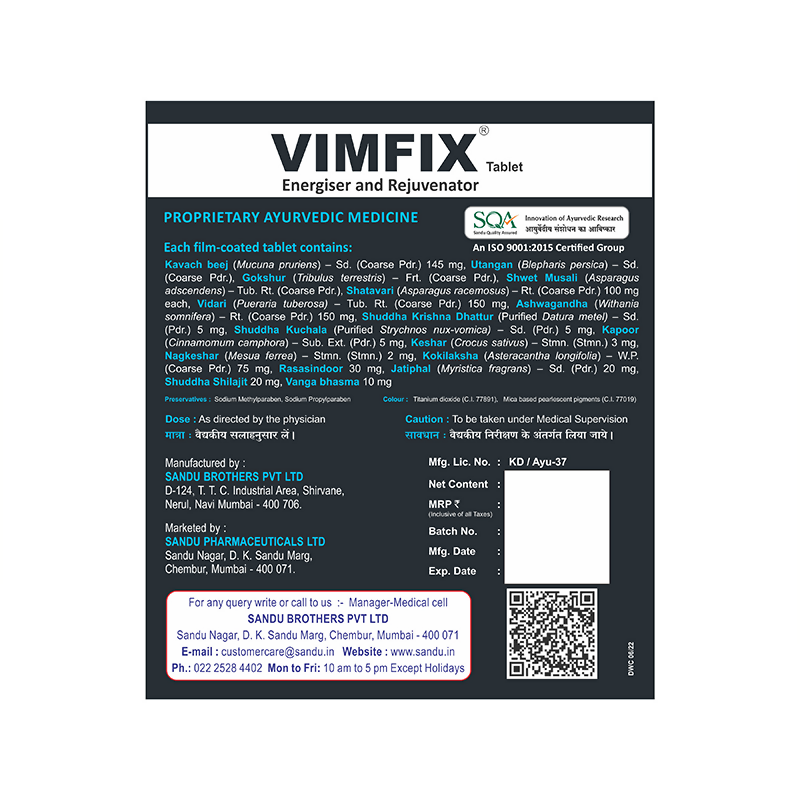 Sandu Vimfix Tablets