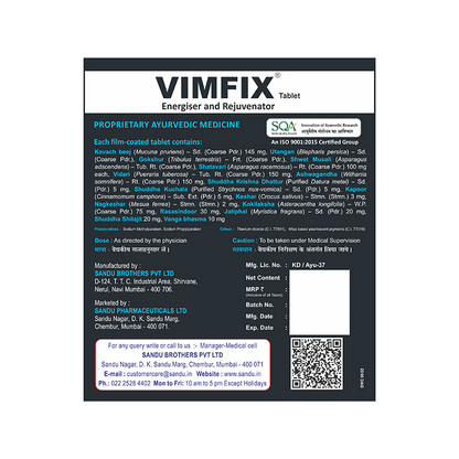 Sandu Vimfix Tablets