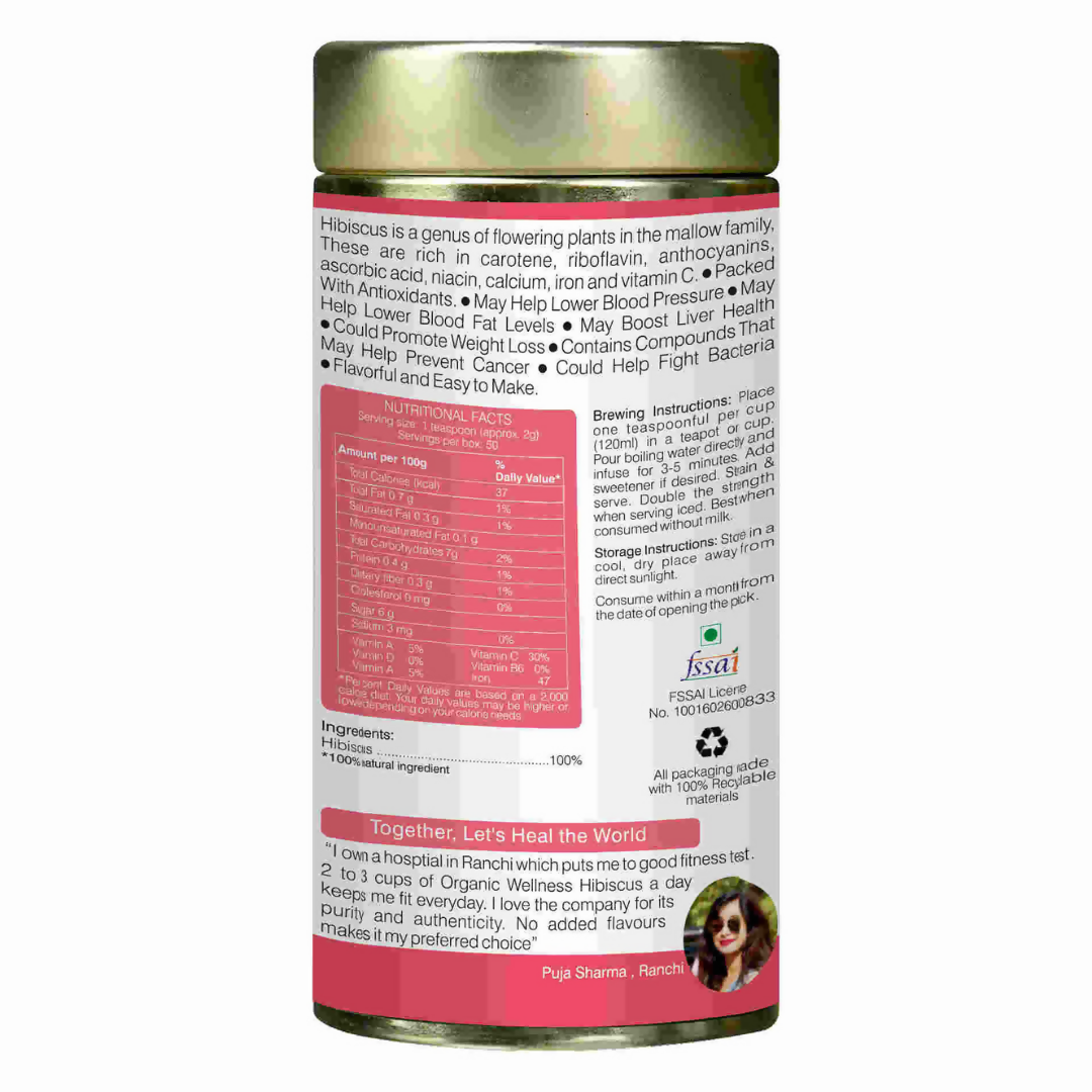 Organic Wellness Blossom Hibiscus Tin Pack