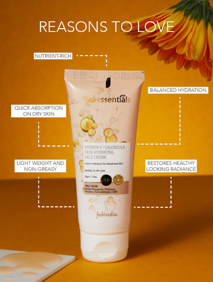 Fabessentials Vitamin E Calendula Skin Hydrating Face Cream