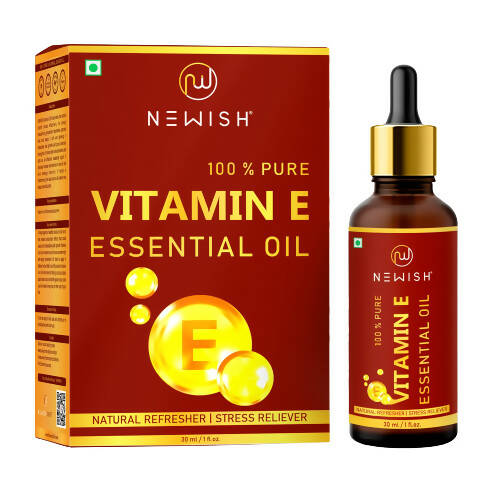 Newish Vitamin E Essential Oil for Hair & Skin - BUDNE