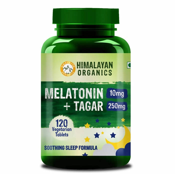 Himalayan Organics Melatonin 10 mg + Tagar 250 mg Tablets