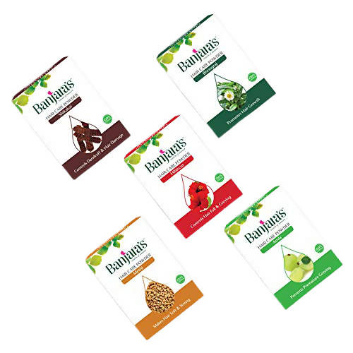 Banjara's Hair Care Powder Combo Pack