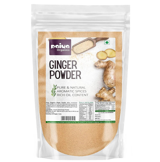 Paiya Organics Ginger Powder -  USA, Australia, Canada 