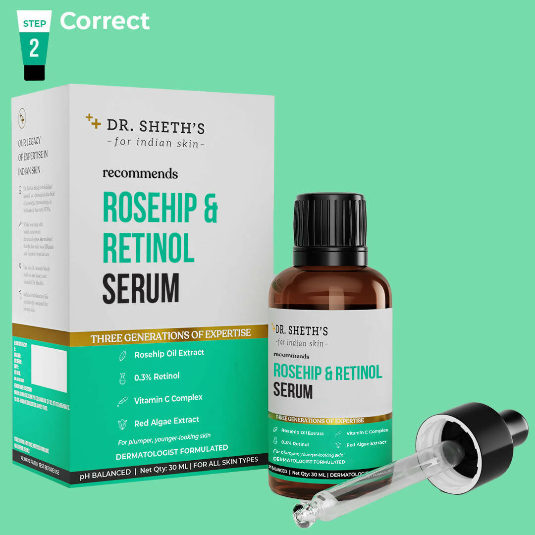 Dr. Sheth's Rosehip & Retinol Face Serum