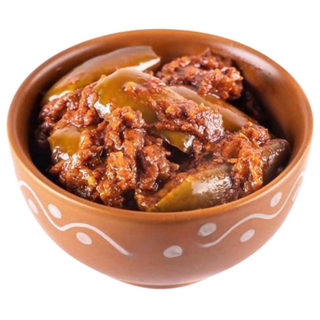 Godavari Vantillu Vankaya Avakaya (Brinjal Pickle)