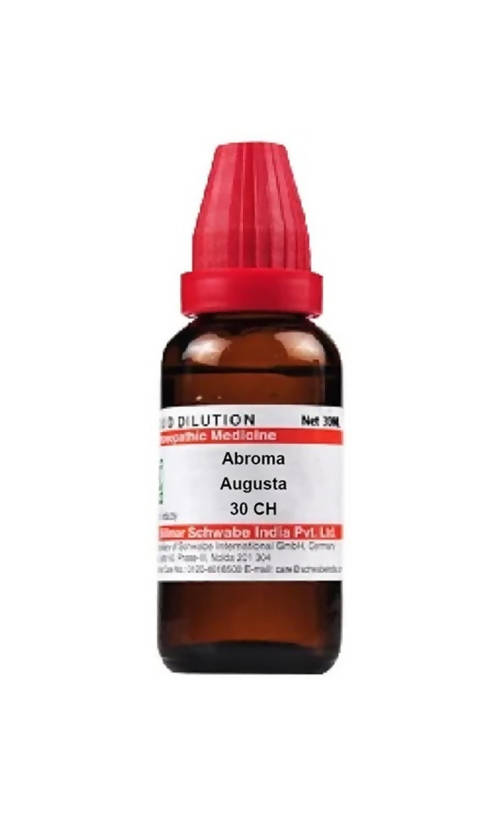 Dr. Willmar Schwabe India Abroma Augusta Dilution