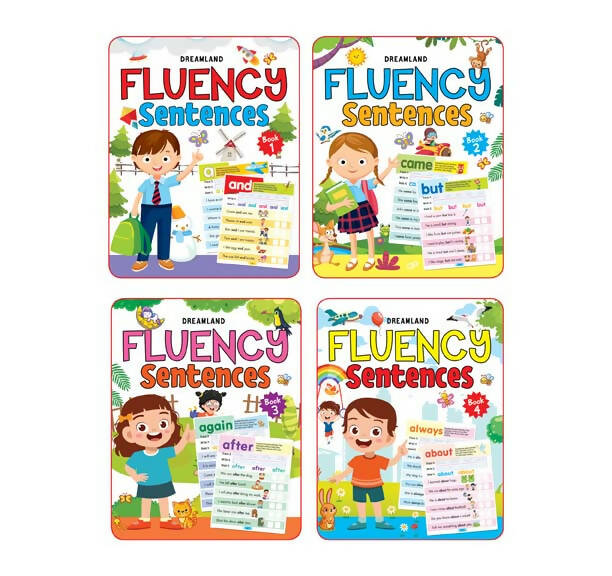 Dreamland Fluency Sentences Books Pack- 4 Books -  buy in usa 