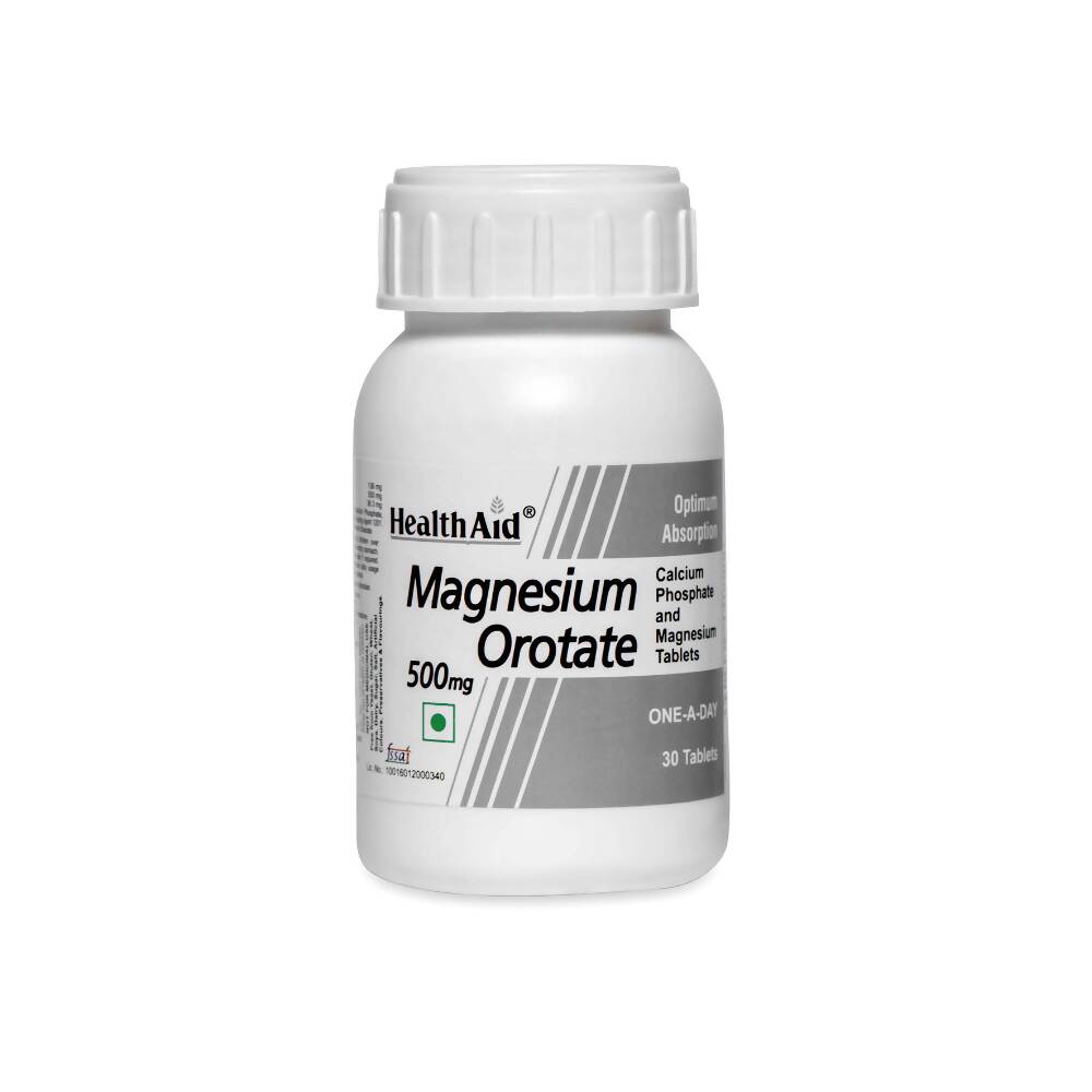 HealthAid Magnesium Orotate 500 mg Tablets